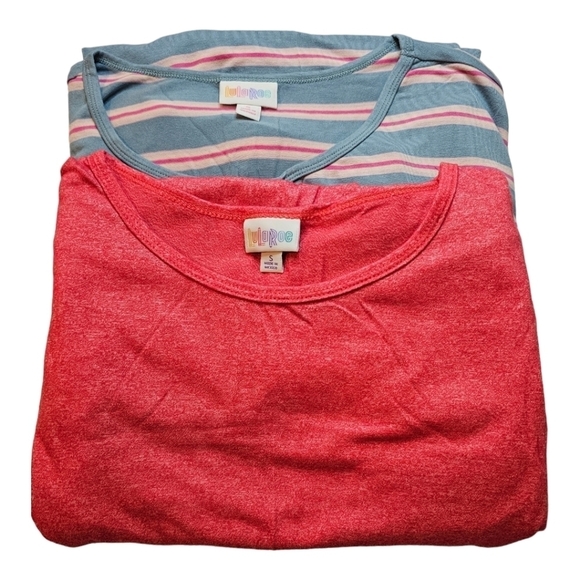 LuLaRoe Bundle of 2 Simply Comfortable Irma Tunic Tops Small - Picture 9 of 9